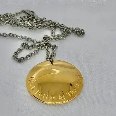 Life At Beach Plate- Halsband Tilva