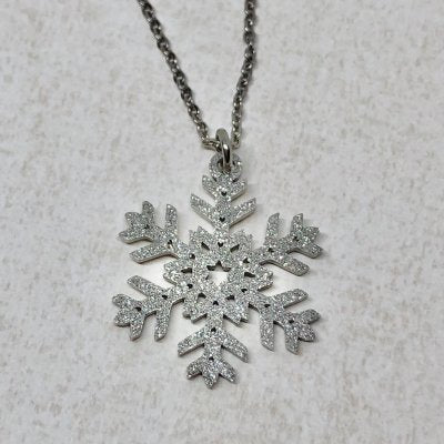 Snowflake Big Sparkling - Halsband