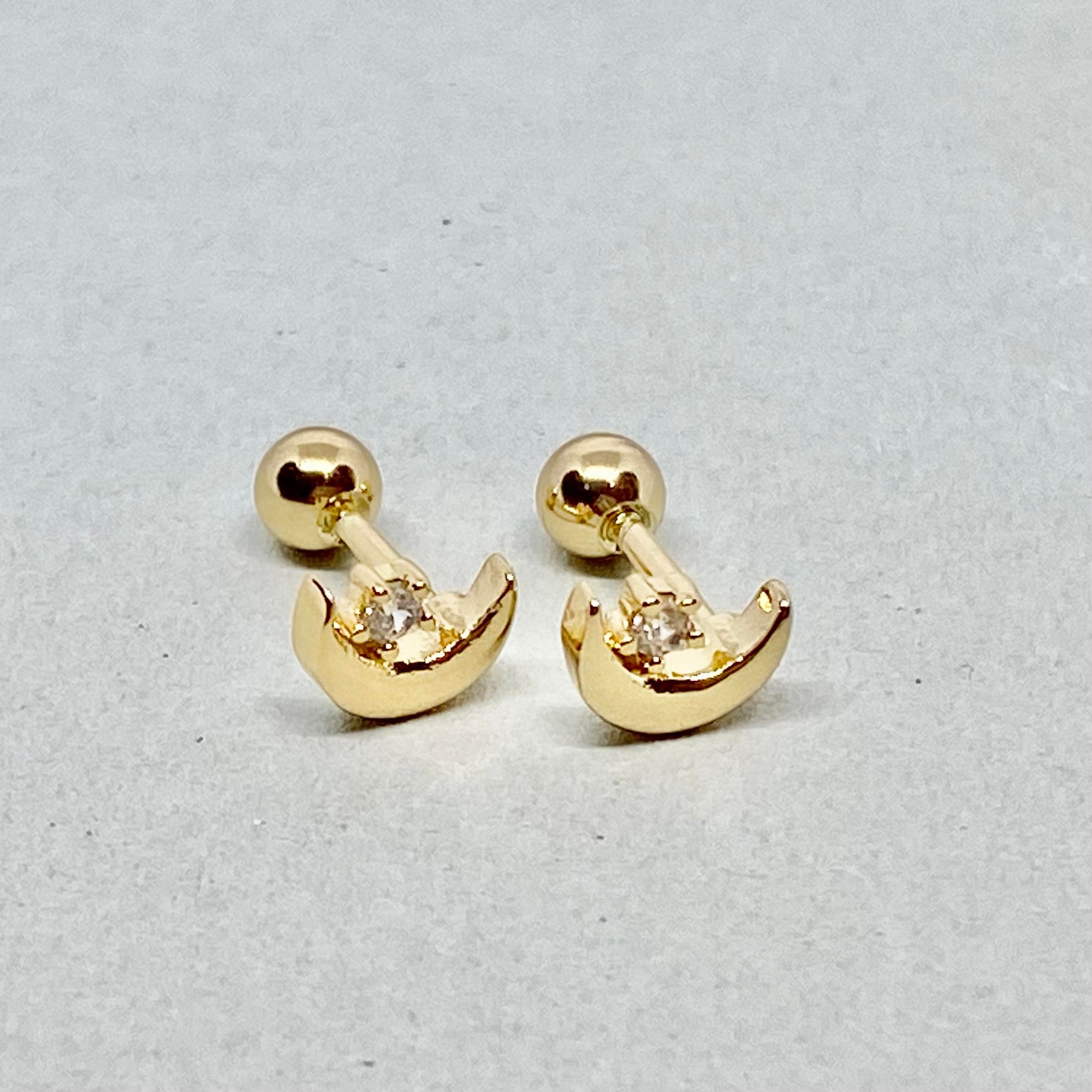 MoonStar "screw-plop"- Earring