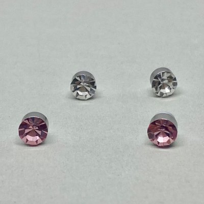 Magnetic Crystal- No Hole- Örhänge 