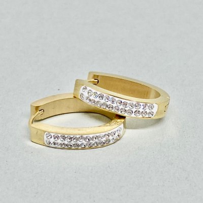 Sparkling Oval - Örhänge