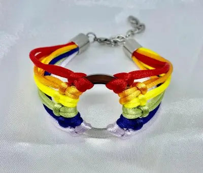 Rainbow Circle Big- Armband Tilva