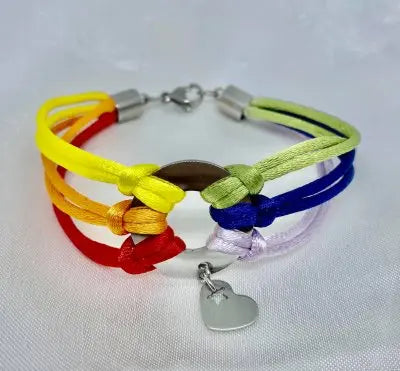 Rainbow Circle Small- Armband Tilva