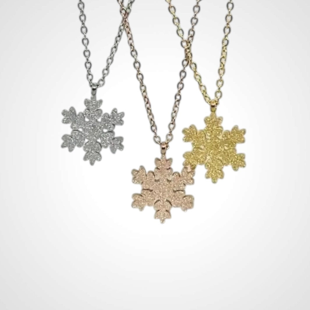 Snowflake Midi Sparkling Necklace