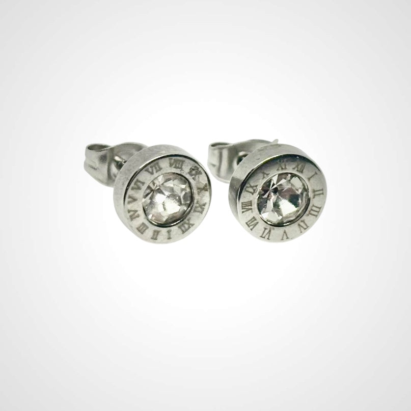 Clock Mini Gold- Earring