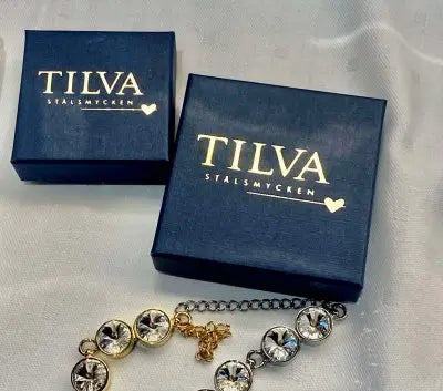 Tilva smyckesask- Mörk blå Tilva