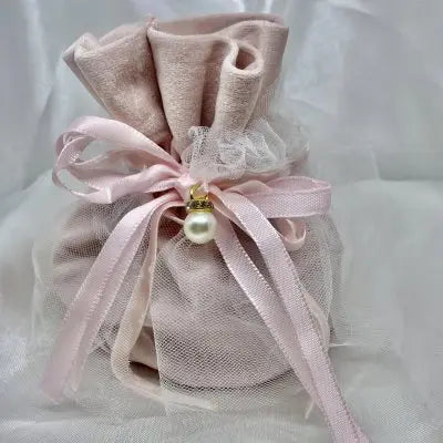 Lyxig smyckespåse Rosa Tilva