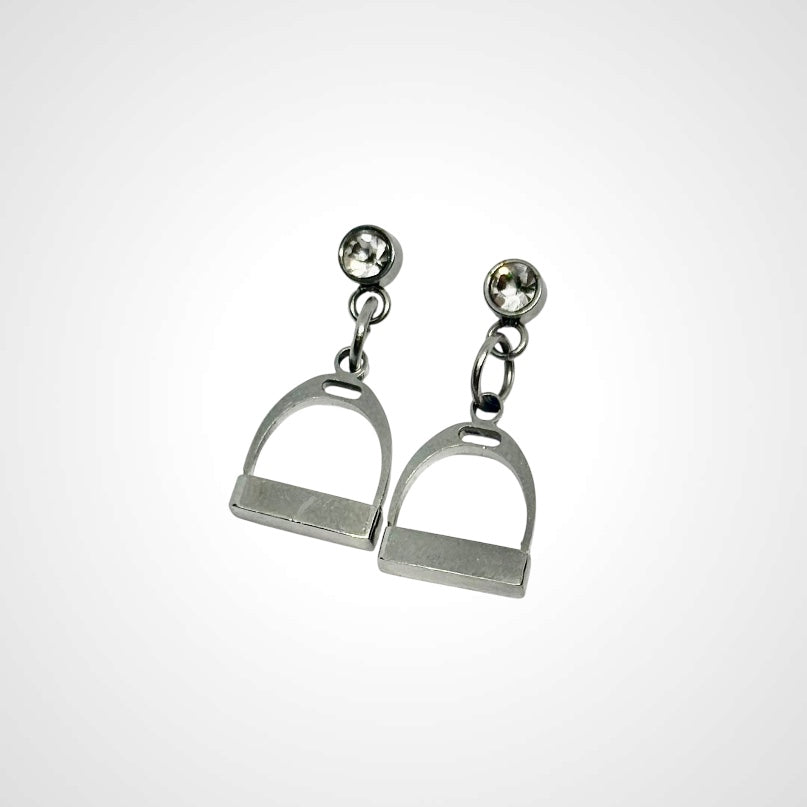 Stirrup Sparkling Earring
