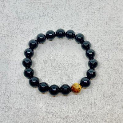 Pearl Obsidian- Armband