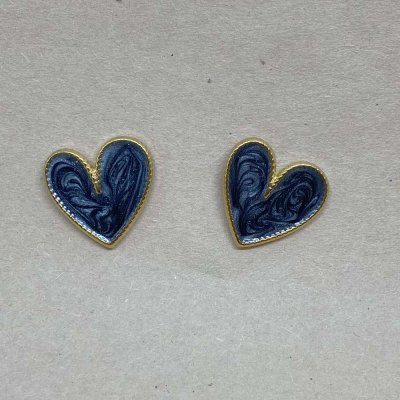 Marble Heart - Örhänge