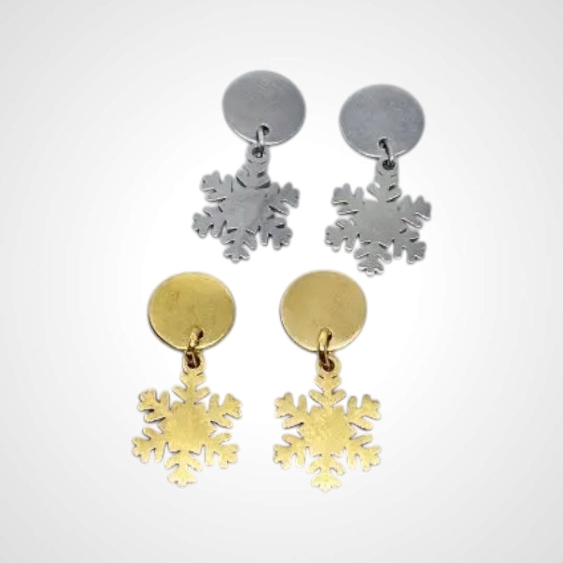Snowflake Falling- Earring