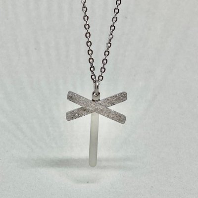 Crossroads Mini Steel- Halsband