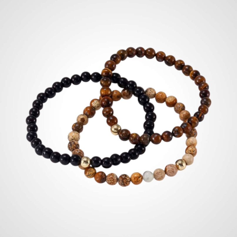 Pearl Triple- Armband