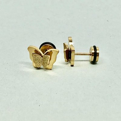 Butterfly "Skruv-plopp"- Örhänge