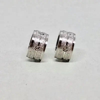 Glittering Mind Steel- Örhänge Tilva