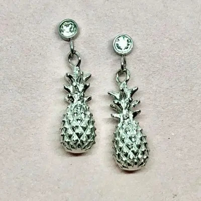 Pineapple Steel- Örhänge Tilva