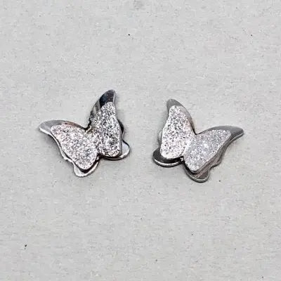 Butterfly Steel- Örhänge Tilva