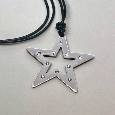 Big Star Crystal- Halsband