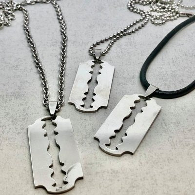 Razor Blad- Halsband 