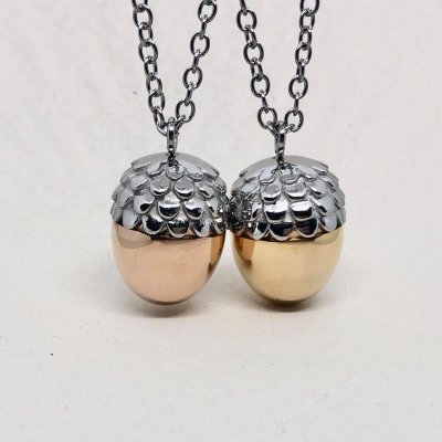 Acorn Oval- Halsband