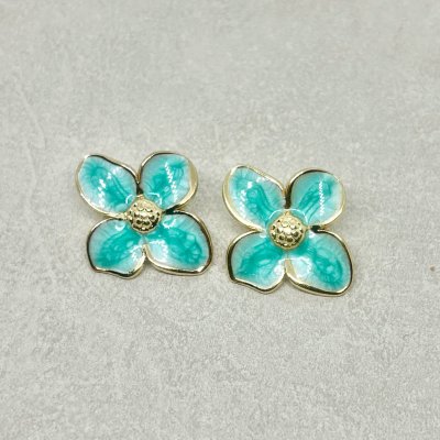 Marble Flower - Örhänge