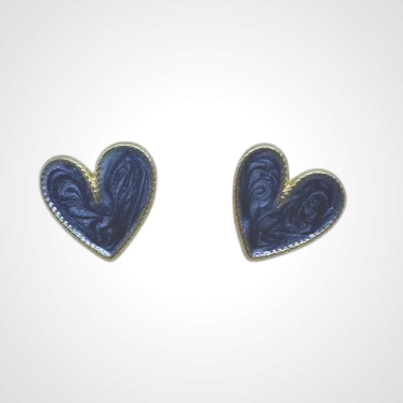 Marble Heart - Örhänge