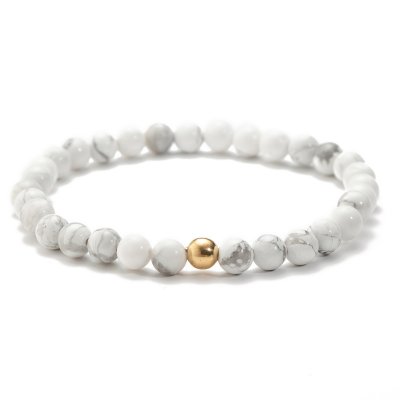 Pearl Magnesite- Armband