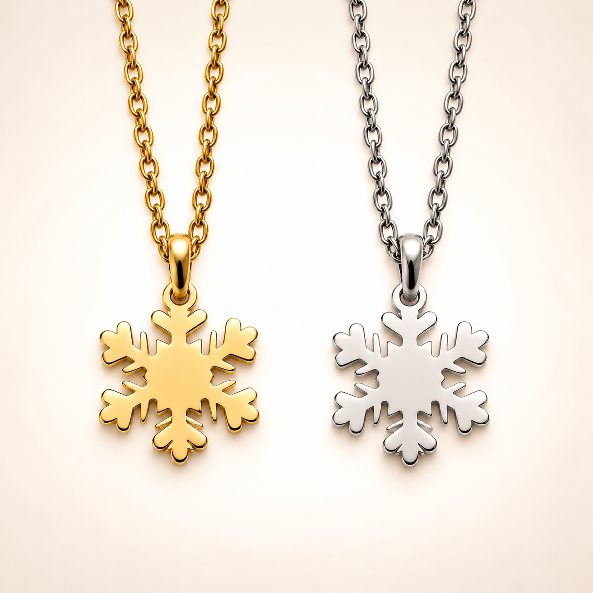 Snowflake Falling- Halsband
