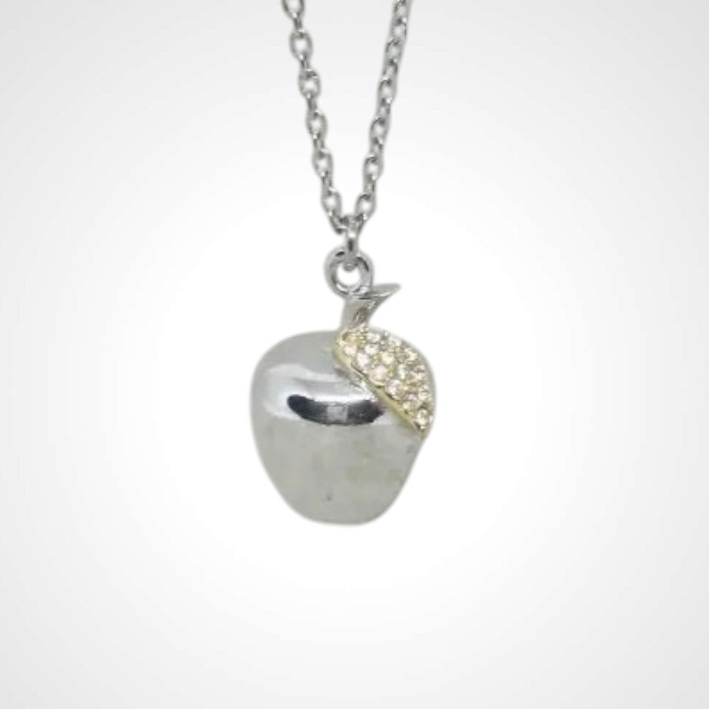 Apple Crystal Leaves - Halsband