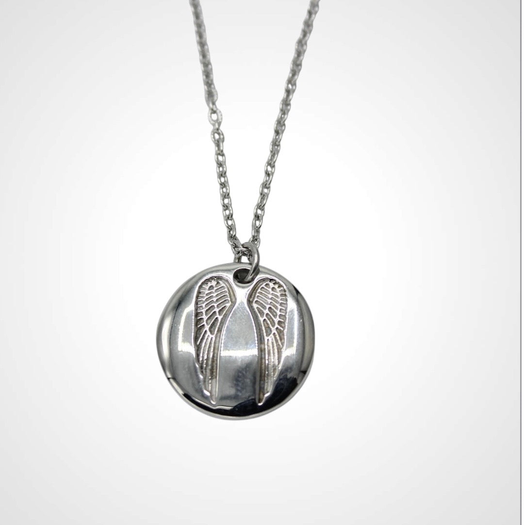 Angel Print Necklace
