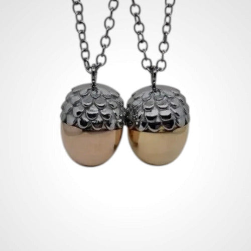 Acorn Oval Mix- Halsband