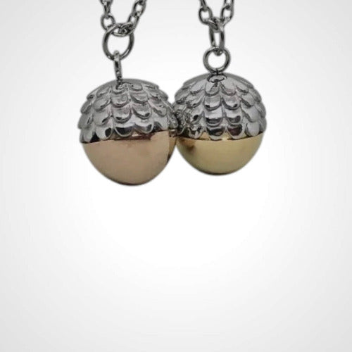 Acorn Round Mix- Halsband
