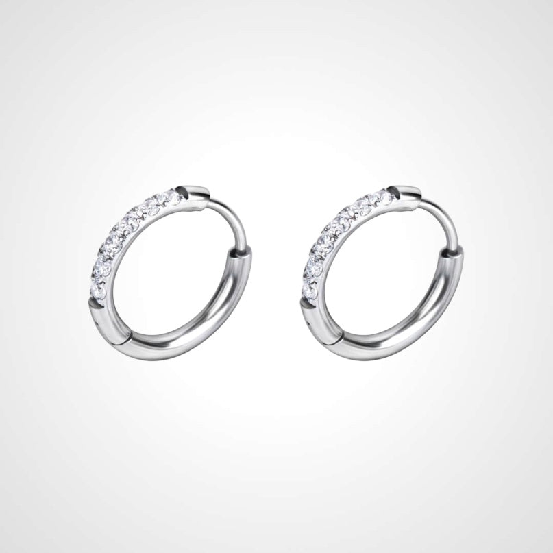 Creoler Sparkling Midi - Örhänge