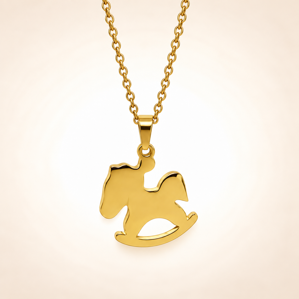 Rocking Horse Gold- Halsband