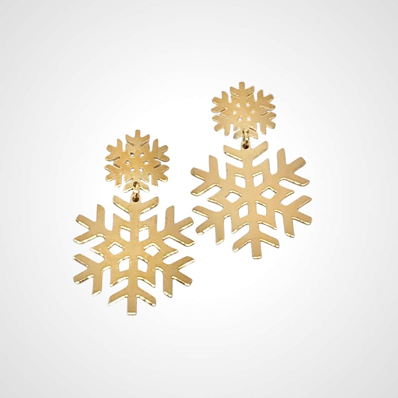 Snowflake Big- Örhänge