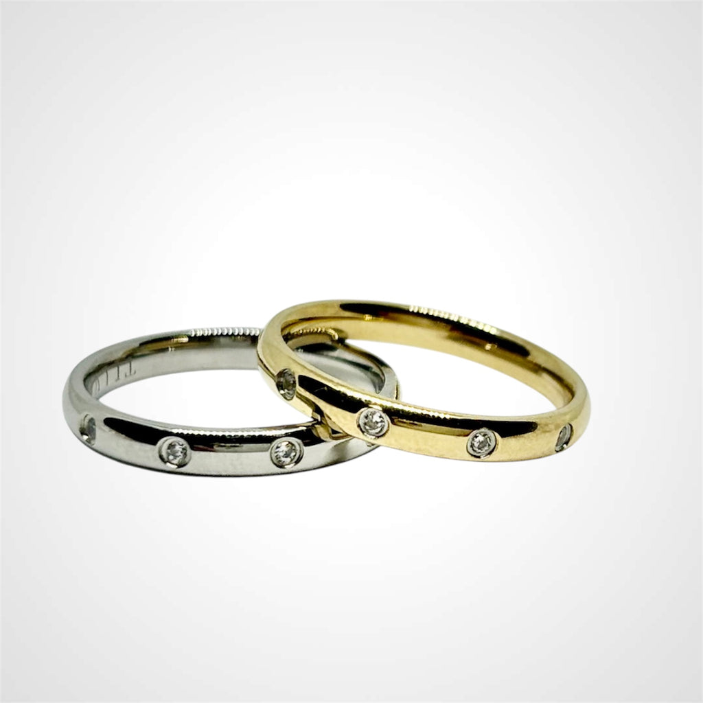 Line Crystal - Ring