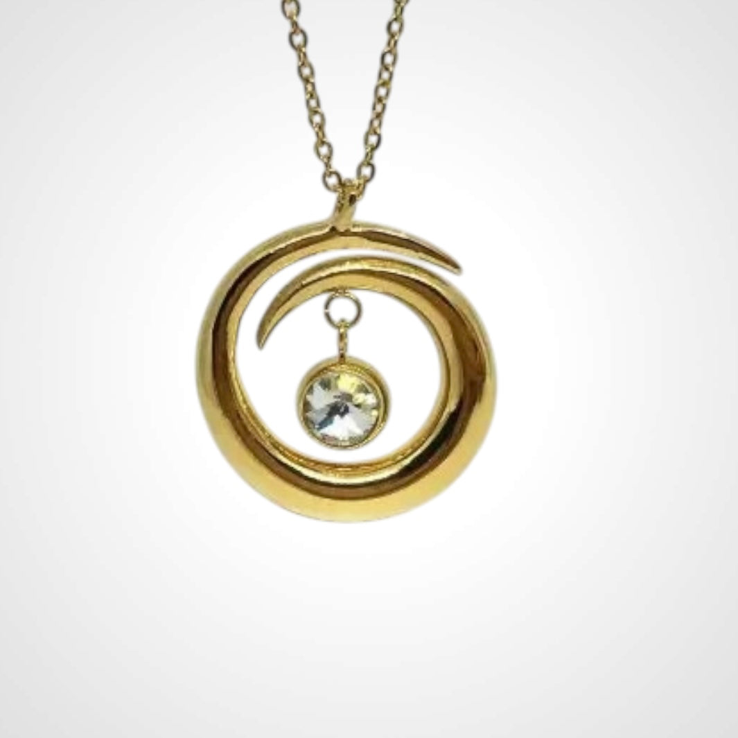 Fairytale Cirkel Golld- Halsband 