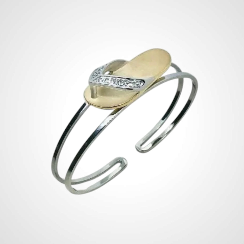 Flipflop Gold- Armband 