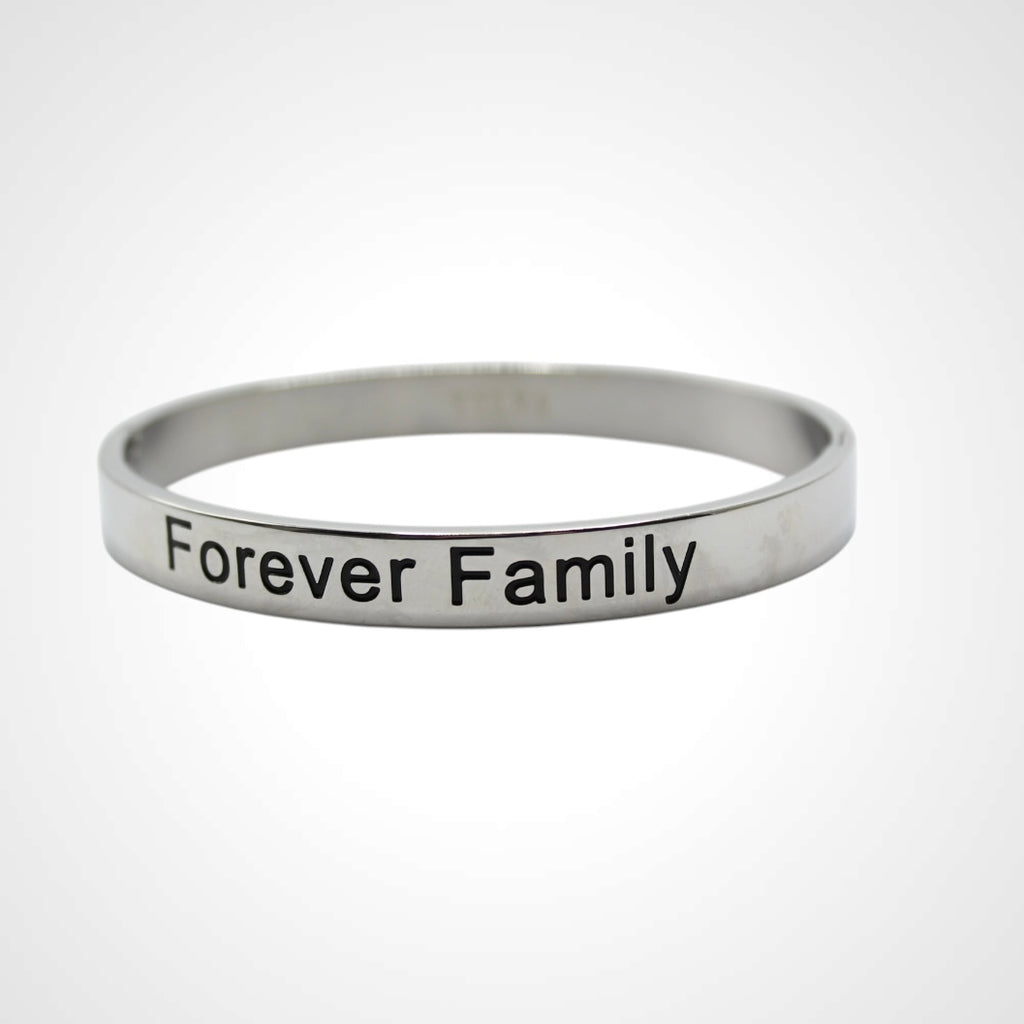 Forever Family Steel- Armband