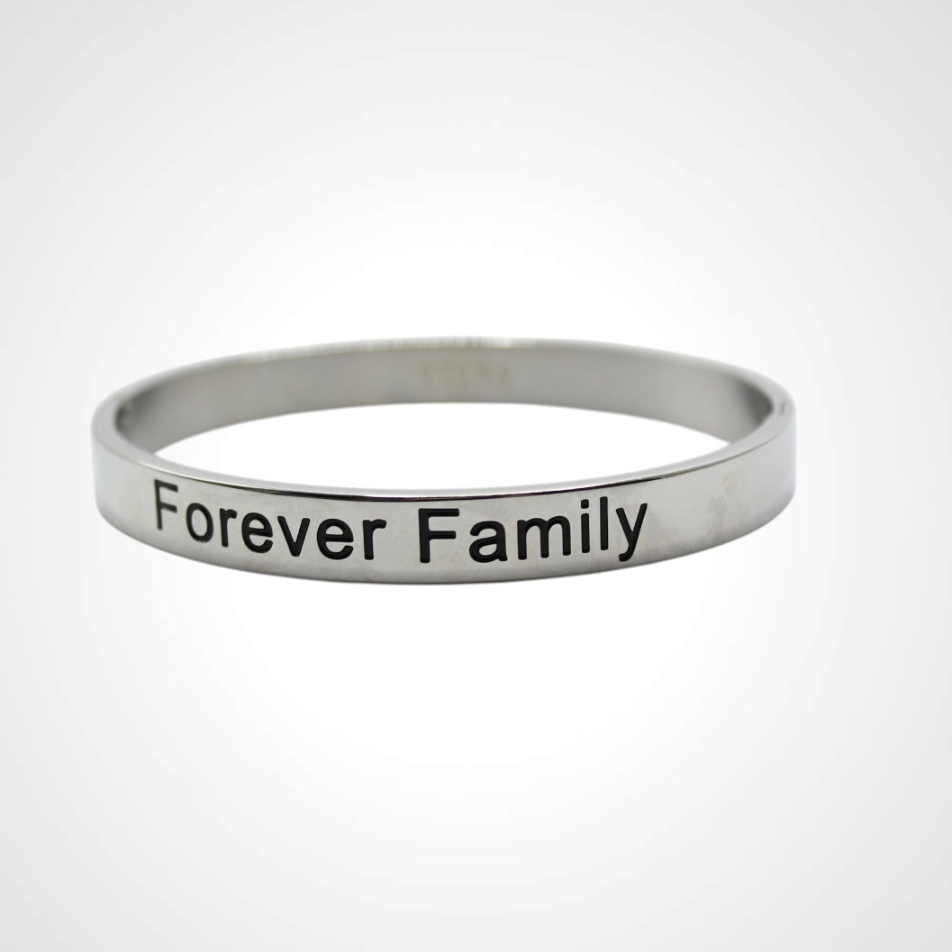 Forever Family Steel- Armband