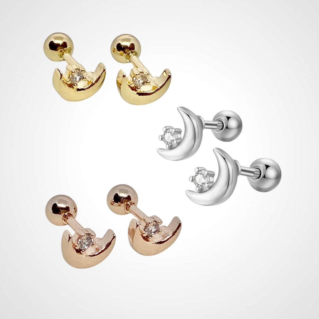 MoonStar "screw-plop"- Earring