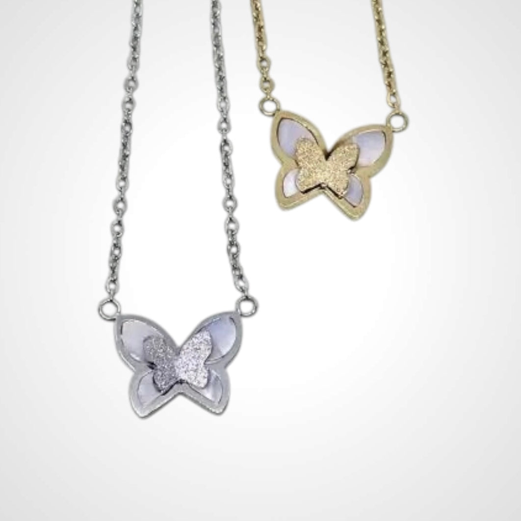 Butterfly Shell- Halsband