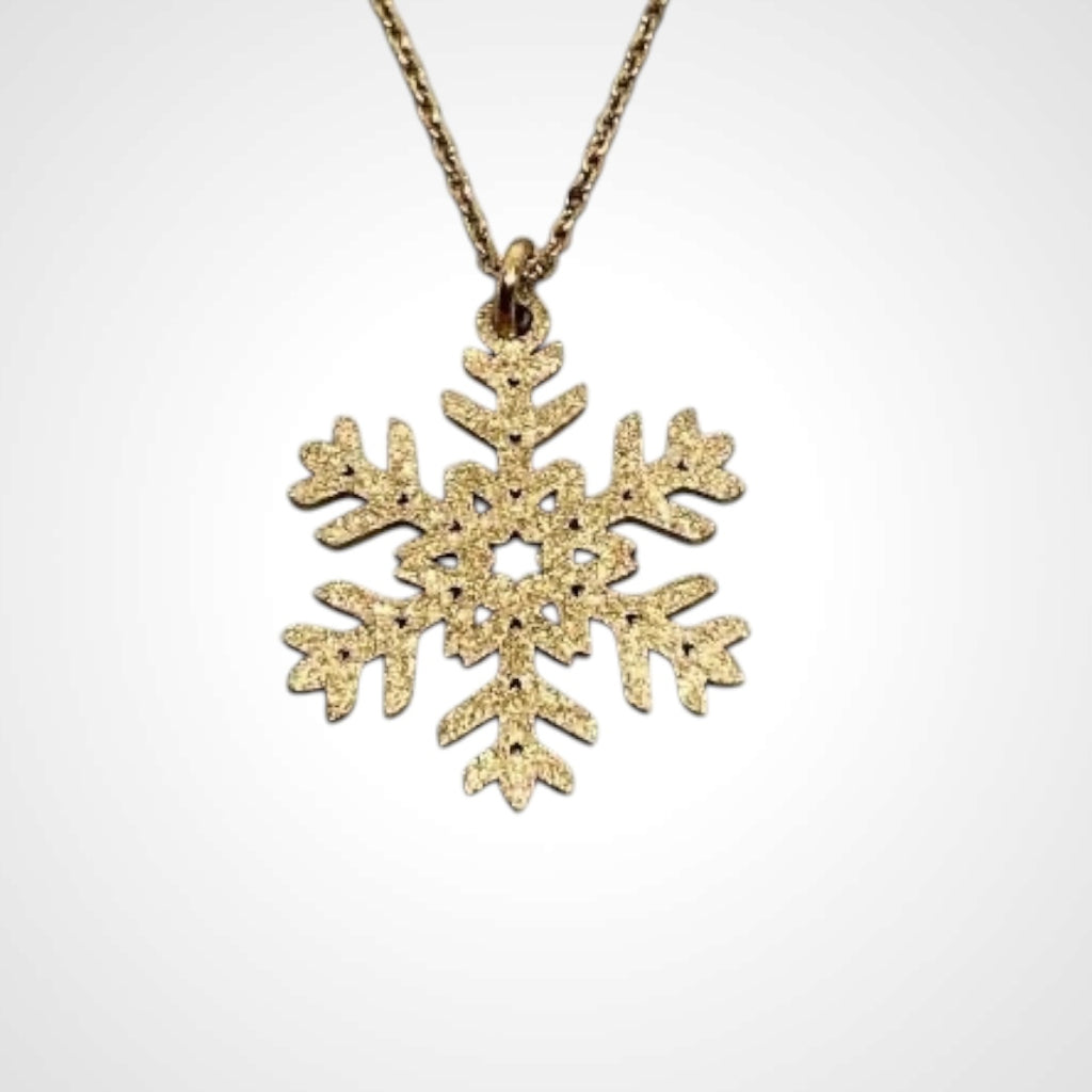 Snowflake Big Sparkling - Halsband