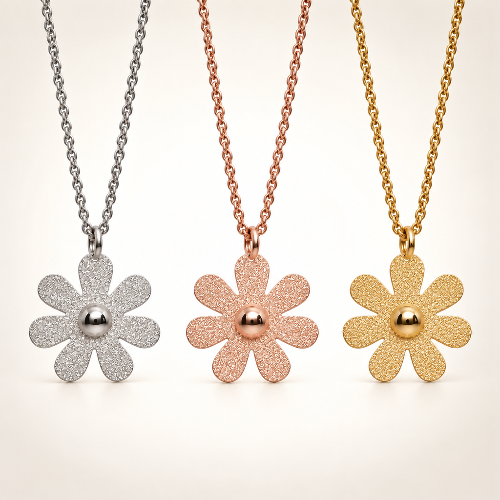 Spring Flower Large- Halsband