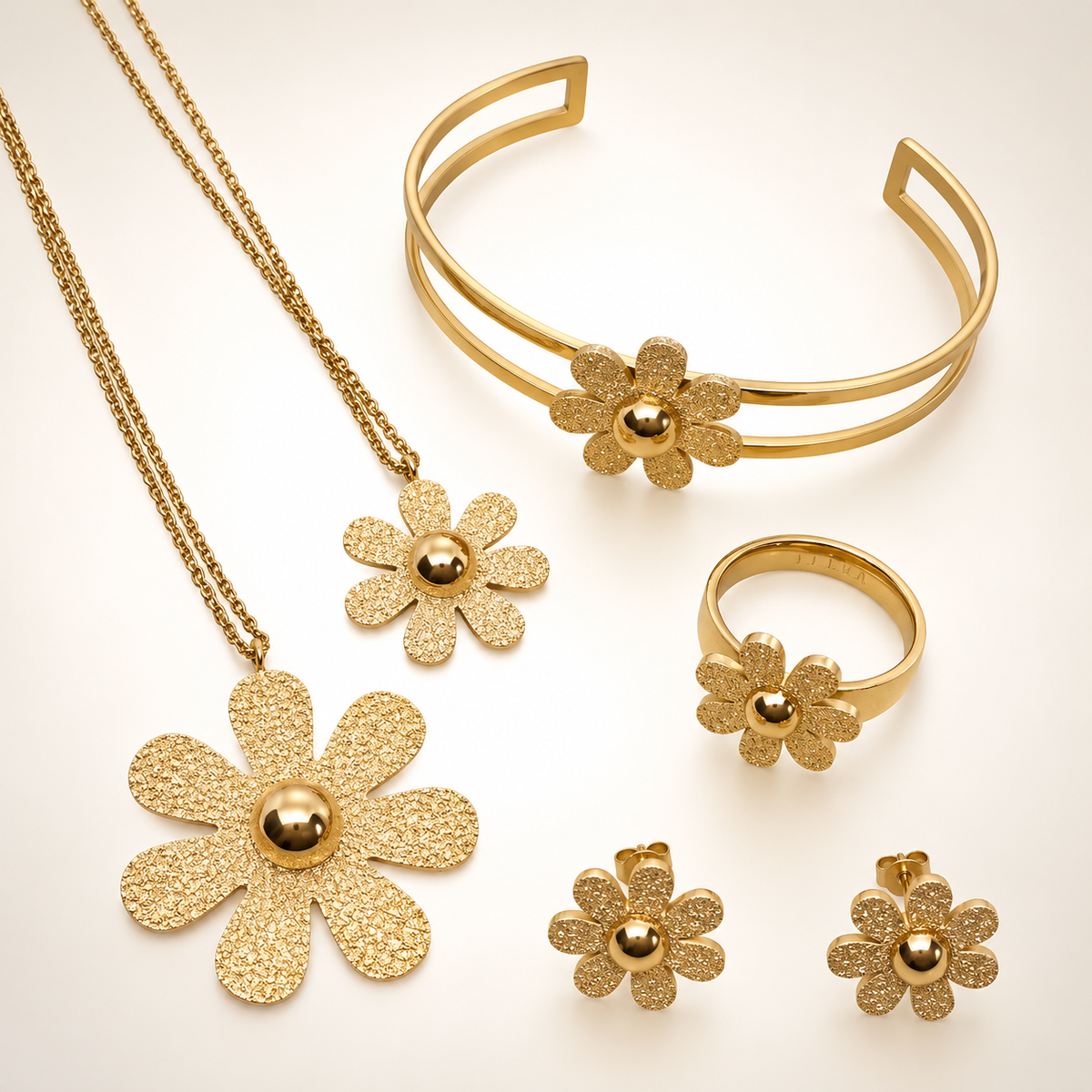 Spring Flower Large- Halsband