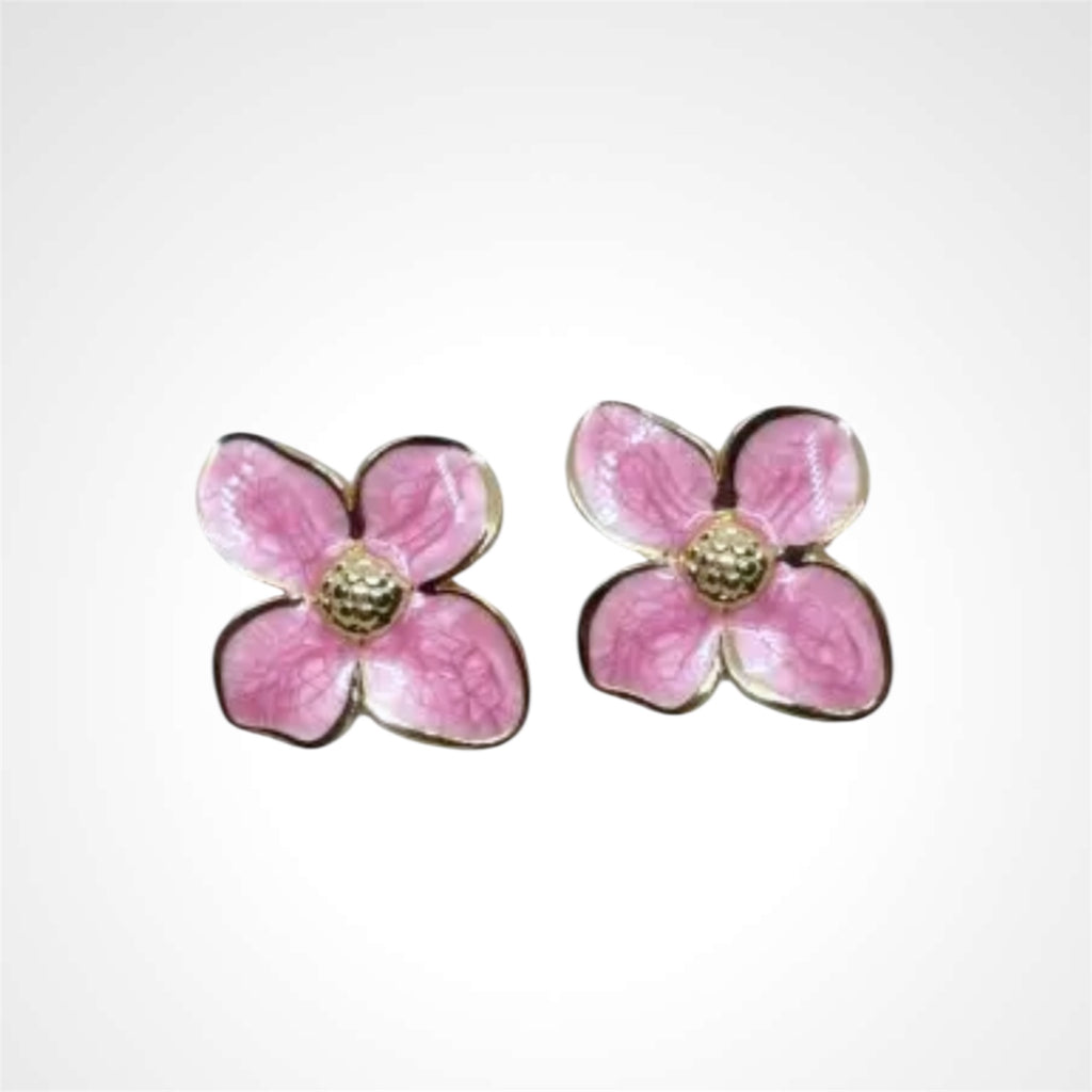 Marble Flower - Örhänge