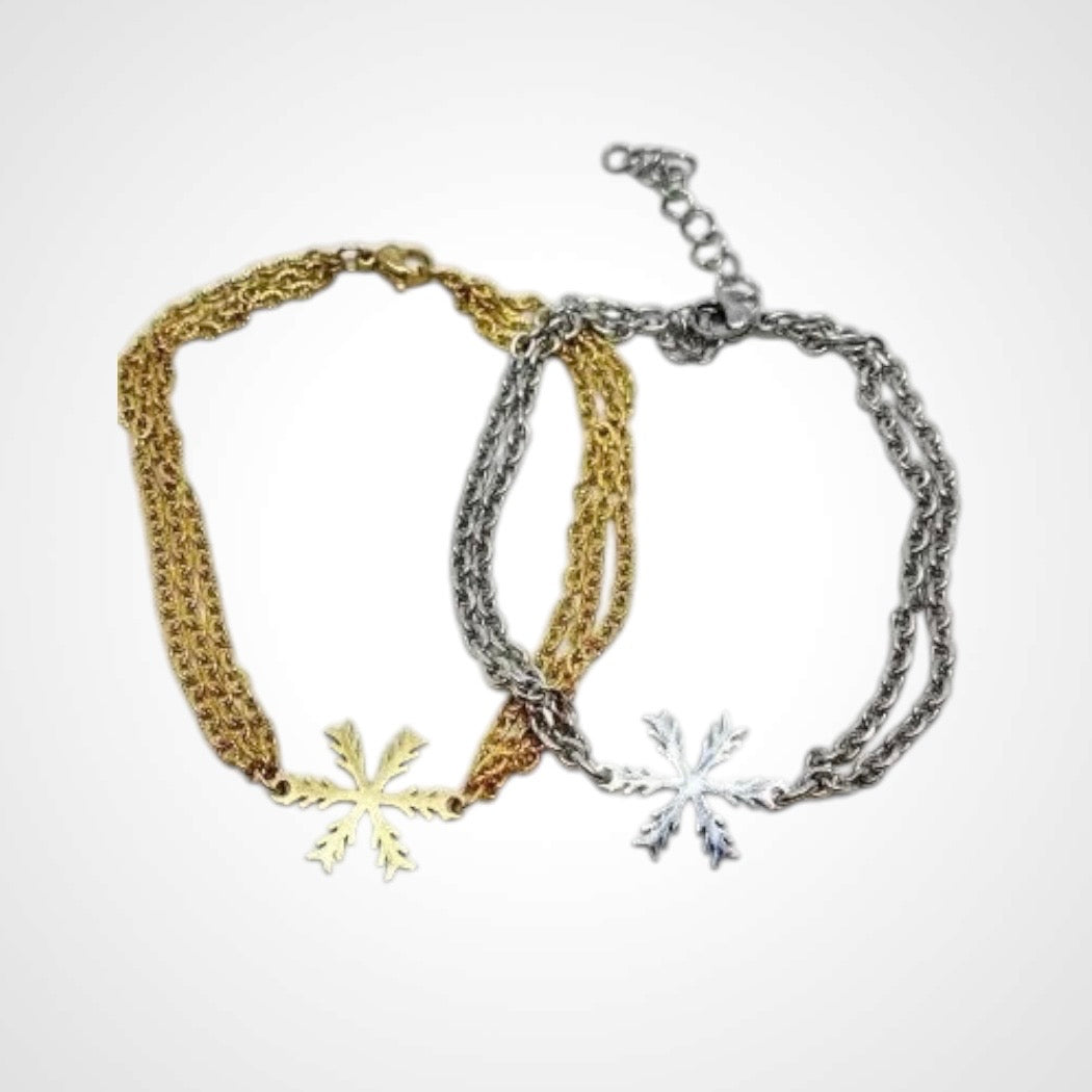 Snowflake Link Mix- Armband