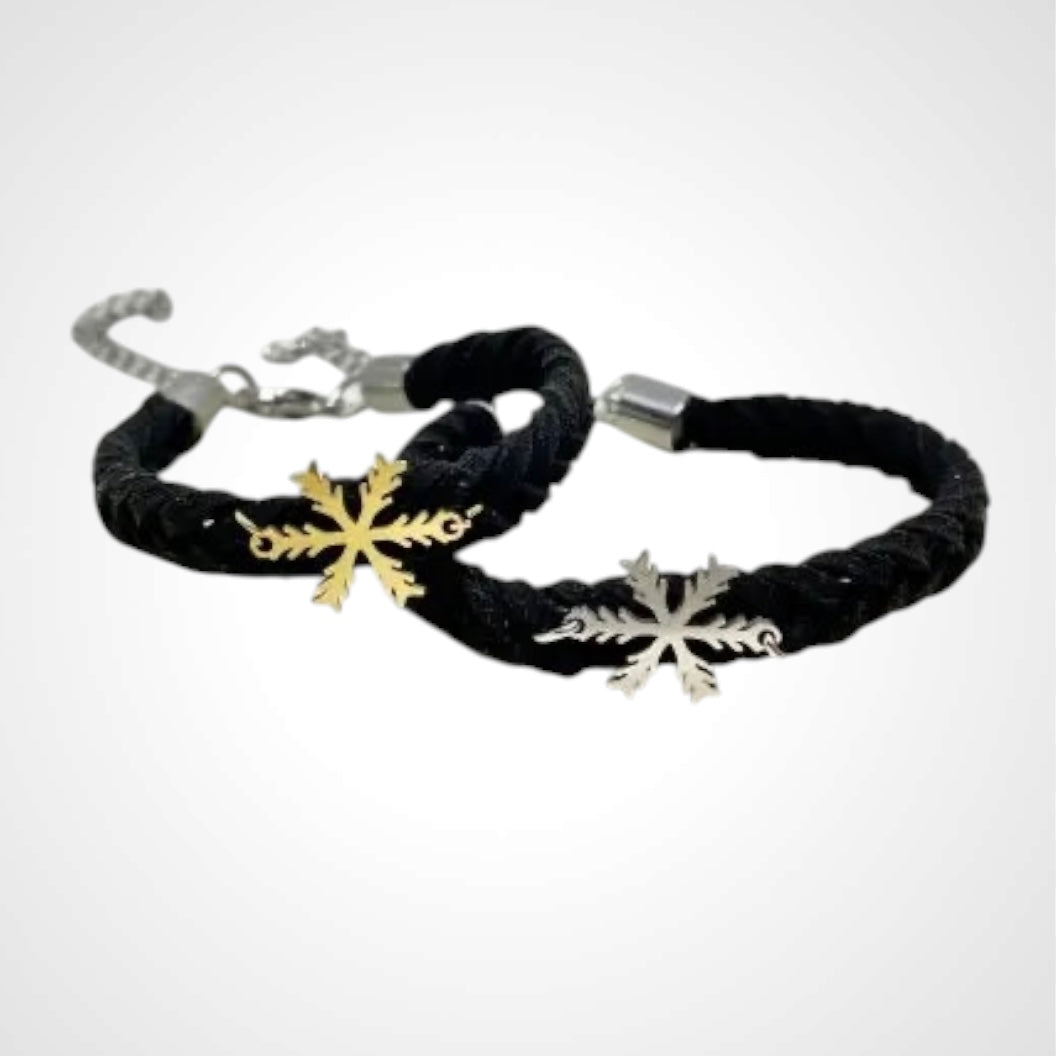 Snowflake Suede Mix- Armband
