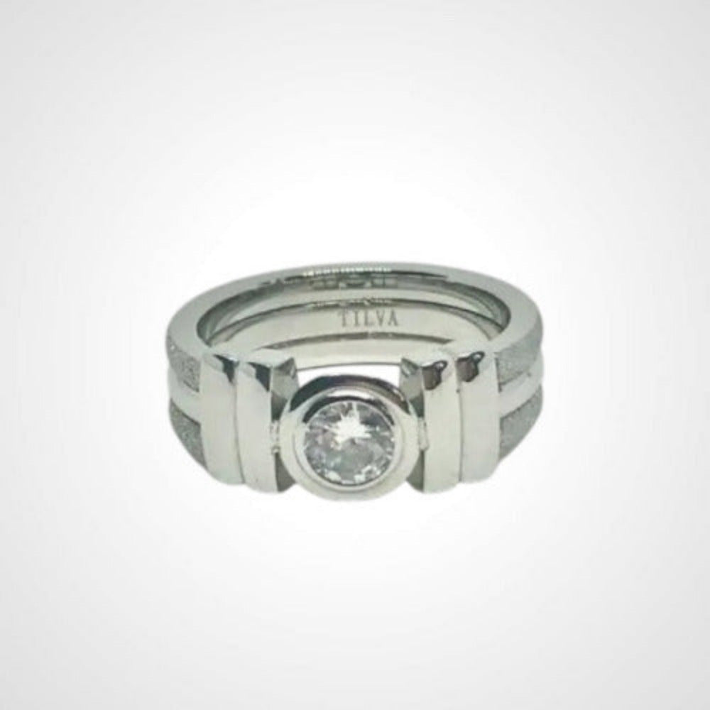 Speechless Steel- Ring