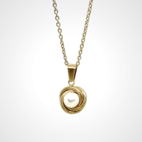 Tangle Pearl Gold- Halsband 